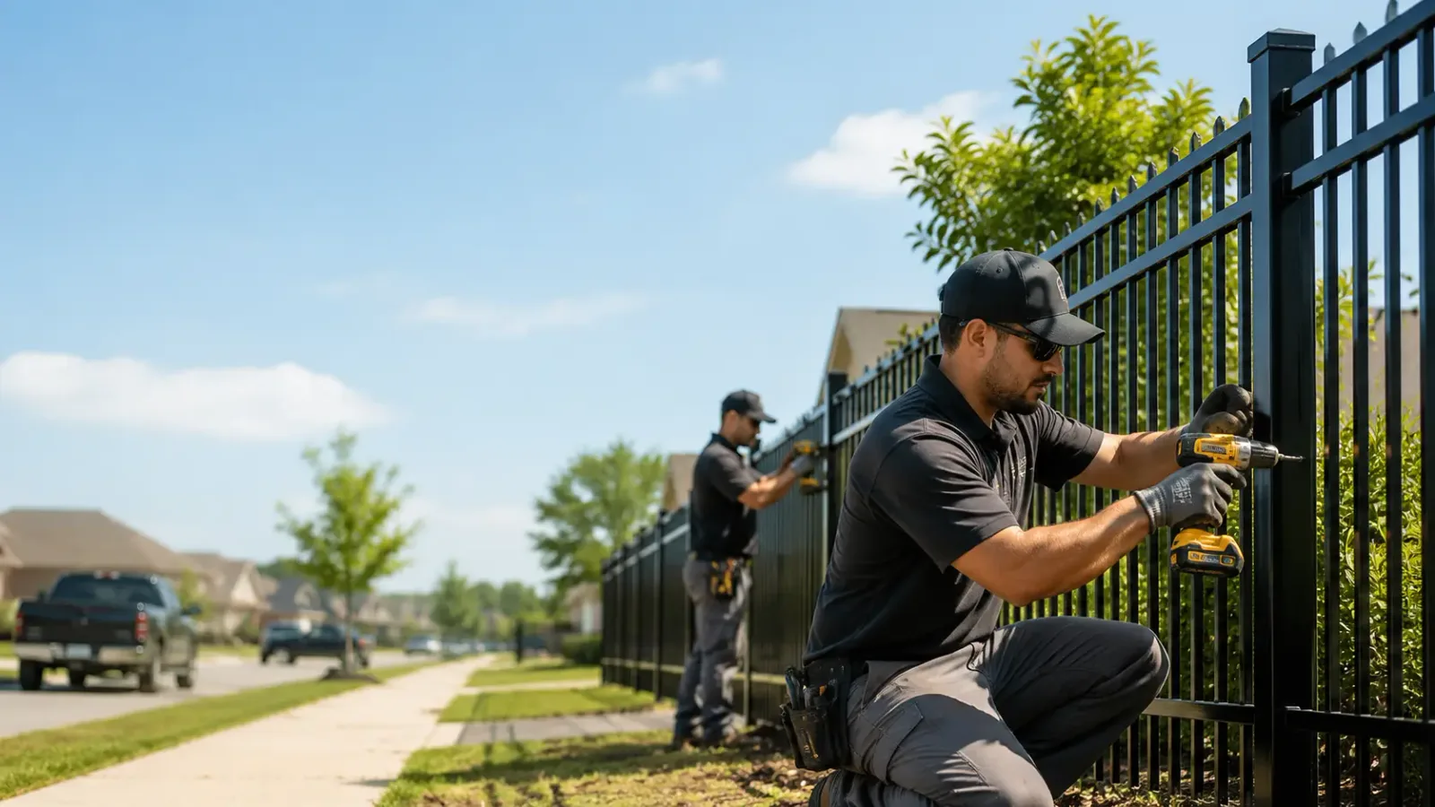 Metal Fence Installation in Springfield, NE